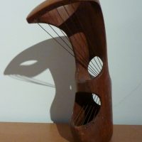 George Wallace - Wood Carving, 1945, Irish oak