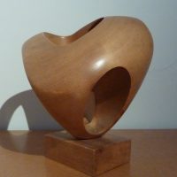 George Wallace - Wood Carving, 1946, birch