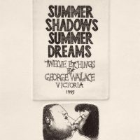 George Wallace - Summer Shadows Summer Dreams Portfolio Cover, Twelve Etchings by George Wallace, 1995, etching