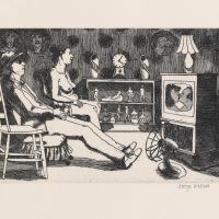 George_Wallace - Afternoon, plate # 7, 1995, etching & aquatint