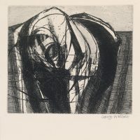 George Wallace - St. Austell Remembered Plate #9, Large Working, 1997, etching