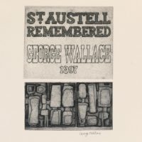 George Wallace - St Austell Remembered Title Page, 1997, etching
