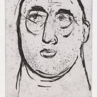 George Wallace - Pilate, 1956, lift aquatint