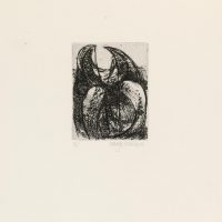 George Wallace - St. Austell folio #2, 1972, soft & hardground etching