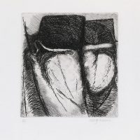 George Wallace - St Austell folio #6, 1972, hardground etching