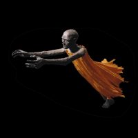 George Wallace - Benevolent Angel, 1963, welded steel, painted