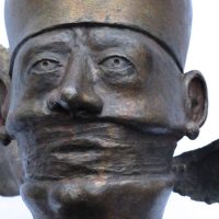 George Wallace - Bronze Head 4, "The Priest"