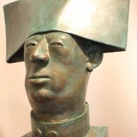 George Wallace - Bronze Head 7, "The Green Policeman"