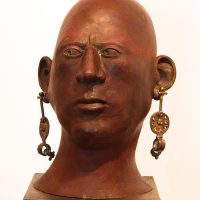 George Wallace - Bronze Head 3, "The Young Woman"