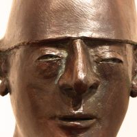 George Wallace - Bronze Head 6, "The Fool"