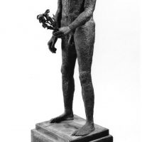 George Wallace - Death with Flowers, 1965, welded steel