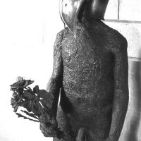 George Wallace - Death with Flowers, 1965, welded steel