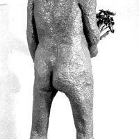 George Wallace - Death with Flowers, 1965, welded steel