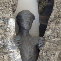 George Wallace - Educational Experience, 1969, welded steel, nickel brazed