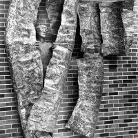 George Wallace - Educational Experience, 1969, welded steel, nickel brazed