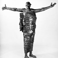 George Wallace - Lazarus Risen from the Dead, 1983, welded steel