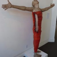 George Wallace - Lazarus Risen from the Dead, 1983, welded steel, painted