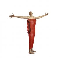 George Wallace - Lazarus Risen from the Dead, 1983, welded steel, painted