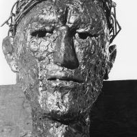 George Wallace - Small Crucifix - detail, 1968, welded steel