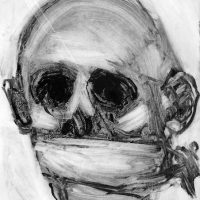 George Wallace - Tyburn II (Tower Gate II), monotype, 1988