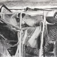 George Wallace - St. Austell Claypits, charcoal #10