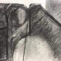 George Wallace - Pit, charcoal #3