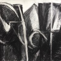 George Wallace - Pit, charcoal #7