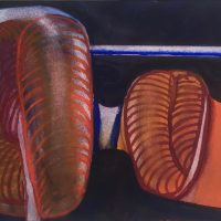 George Wallace - Abstract Landscape #2, watercolour,