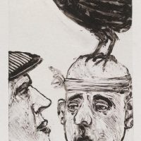 George Wallace - Soothsayer I, 1989, monotype