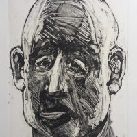 George Wallace - Inmate, 1995, monotype