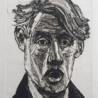 George Wallace - The Triumph of Reason, 1996, monotype