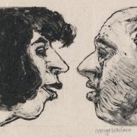 George Wallace - The Triumph of Reason, 1996, monotype