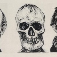 George Wallace - Unwelcome Guest II, 1996, monotype