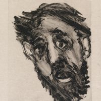 George Wallace - M39 - Tyburn III (Tower Gate III), 1988, monotype