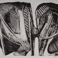 George Wallace - Joined Forms VII, 1988, monotype