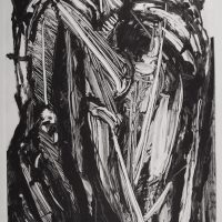 George Wallace - Pit Workings, monotype