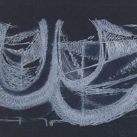 George Wallace - Wind - etching - 1992