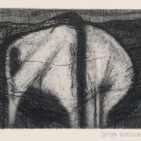 George Wallace - Disused Workings - etching 1997