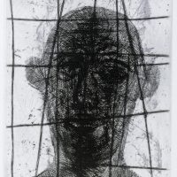 George Wallace - The Prisoner - etching & softground - 1960