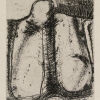 George Wallace - St Austell folio - hardground etching - 1972