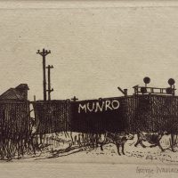 George Wallace - Munro - etching - 1972