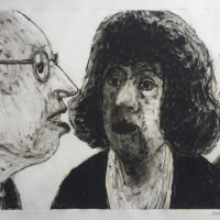 George Wallace - Legal Advice, 1997, monotype